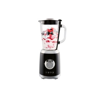 SILVERCREST® Standmixer Retro 1973 SSMC 600 D1, schwarz - B-Ware gut