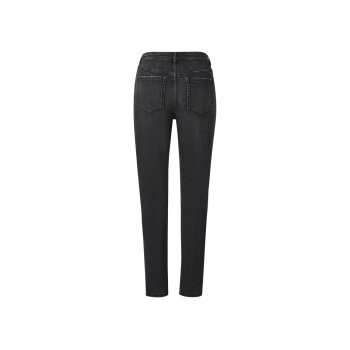 ESMARA® Damen Jeans, Straight High Waist, mit hoher Leibhöhe (Grau, 42) - B-Ware neuwertig