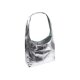 ESMARA® Damen Tasche mit magnetischem Druckknopf-Verschluss (Silber) - B-Ware sehr gut