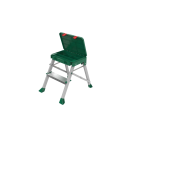 PARKSIDE® Werkstatthocker mit Werkzeugaufbewahrung, 2-stufig - B-Ware sehr gut