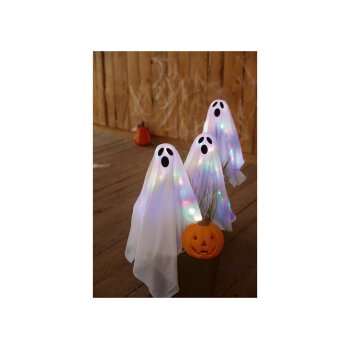 Livarno Home Halloween-LED-Gartenspieße, Geist - B-Ware gut