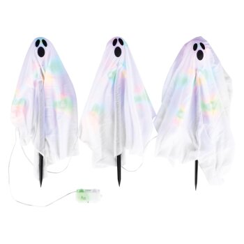 Livarno Home Halloween-LED-Gartenspieße, Geist - B-Ware gut