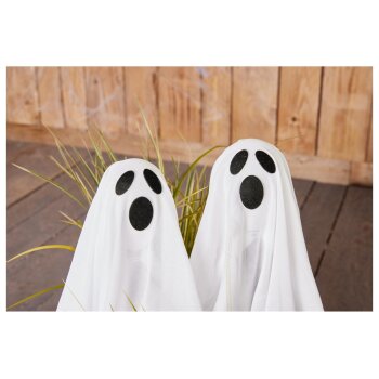 Livarno Home Halloween-LED-Gartenspieße, Geist - B-Ware gut