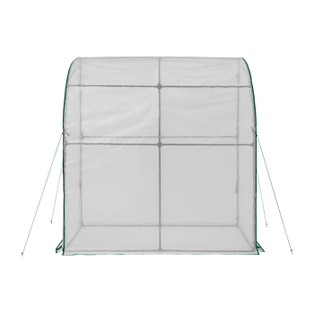 PARKSIDE® Anlehn-Gewächshaus (weiß) - B-Ware gut