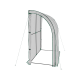 PARKSIDE® Anlehn-Gewächshaus (weiß) - B-Ware gut