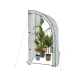 PARKSIDE® Anlehn-Gewächshaus (weiß) - B-Ware gut