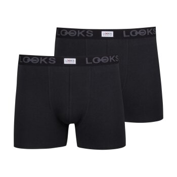 LOOKS by Wolfgang Joop Herren Boxershorts, 2 Stück,...