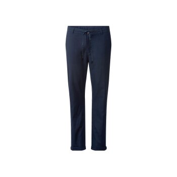 LIVERGY® Herren Hose, gerade geschnitten mit normaler Leibhöhe (navy, 50) - B-Ware neuwertig