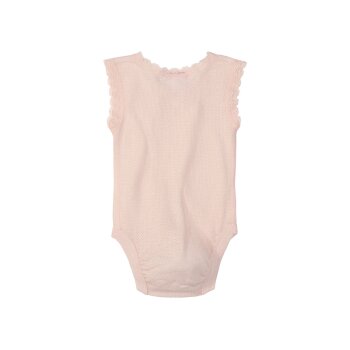 LUPILU® Baby Body, 2 Stück, in leichter Mesh-Qualität (rosa/mint, 50/56) - B-Ware neuwertig