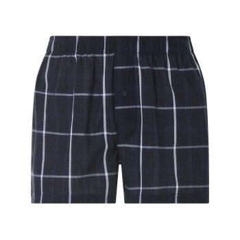 LIVERGY® Herren Webboxer, 5 Stück, aus reiner Baumwolle (Navy, 7/XL) - B-Ware neuwertig