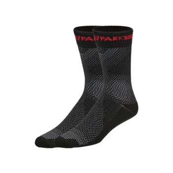 PARKSIDE® Herren Arbeitssocken, 2 Paar, verstärkte Sohle (43-46) - B-Ware neuwertig