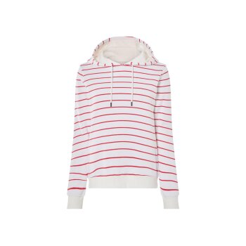 ESMARA® Damen-Sweatpullover, M, rot/weiß -...