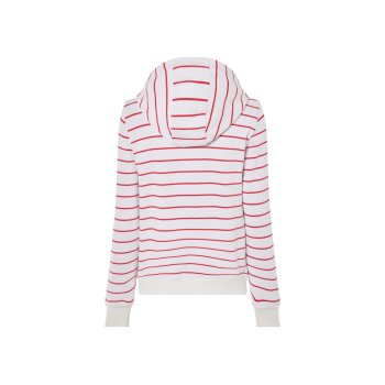 ESMARA® Damen-Sweatpullover, M, rot/weiß -...
