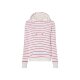 ESMARA® Damen-Sweatpullover, M, rot/weiß - B-Ware neuwertig