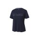 CRIVIT Damen Funktionsshirt, modisch überlappender Schnitt hinten (Navy, L(44/46)) - B-Ware neuwertig