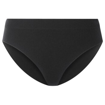 esmara® Gerippte Slips, 3 Stück, ohne Seitennähte (Schwarz, L (44/46)) - B-Ware neuwertig