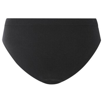 esmara® Gerippte Slips, 3 Stück, ohne Seitennähte (Schwarz, L (44/46)) - B-Ware neuwertig