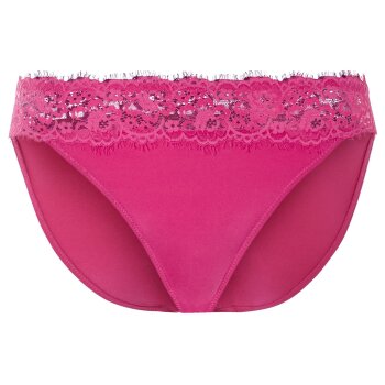 esmara® Damen Minislips, 2 Stück mit eleganter Spitze (pink/rosa, M(40/42)) - B-Ware neuwertig