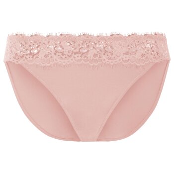 esmara® Damen Minislips, 2 Stück mit eleganter Spitze (pink/rosa, M(40/42)) - B-Ware neuwertig