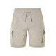 LIVERGY® Wasserabweisende Cargo-Shorts für Herren Herren-Cargoshorts, wasserabweisend (Beige, L (52/54)) - B-Ware neuwertig