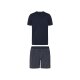 esmara Men Herren Pyjama (navy/blau/gestreift, M (48/50)) - B-Ware neuwertig