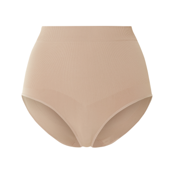 esmara® Damen Soft-Shaping-Slip, ohne Seitennähte (Beige, L(44/46)) - B-Ware neuwertig