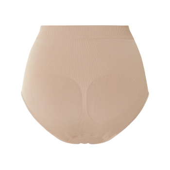 esmara® Damen Soft-Shaping-Slip, ohne Seitennähte (Beige, L(44/46)) - B-Ware neuwertig