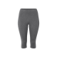 ESMARA® Damen Capri-Leggings, Bio-Baumwolle (Grau, XXL(52/54)) - B-Ware neuwertig