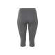 ESMARA® Damen Capri-Leggings, Bio-Baumwolle (Grau, XXL(52/54)) - B-Ware neuwertig