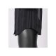 ESMARA® Damen Bluse, leger geschnitten mit abgerundetem Saum (Schwarz, 46) - B-Ware neuwertig