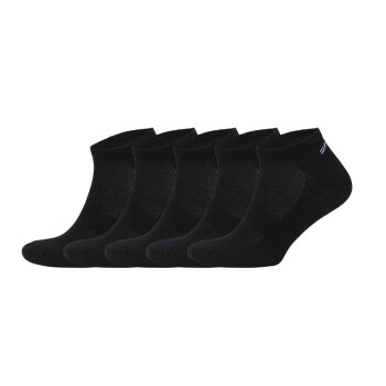 CRIVIT Sportsneakersocken, 5 Paar (43-46, Schwarz) -...