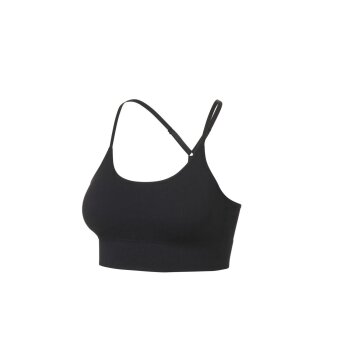 CRIVIT Geripptes Sportbustier, Light-Level (Schwarz, XS(32/34)) - B-Ware neuwertig