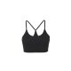 CRIVIT Geripptes Sportbustier, Light-Level (Schwarz, XS(32/34)) - B-Ware neuwertig