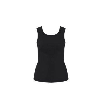 ESMARA® Damen Gerippte Tops, 2 Stück (Schwarz/weiß, M(40/42)) - B-Ware neuwertig