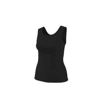 ESMARA® Damen Gerippte Tops, 2 Stück (Schwarz/weiß, M(40/42)) - B-Ware neuwertig
