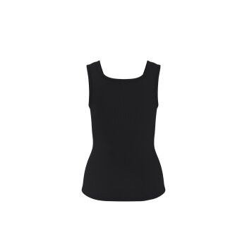 ESMARA® Damen Gerippte Tops, 2 Stück (Schwarz/weiß, M(40/42)) - B-Ware neuwertig