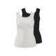 ESMARA® Damen Gerippte Tops, 2 Stück (Schwarz/weiß, M(40/42)) - B-Ware neuwertig