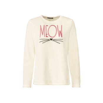 esmara® Damen Plüsch-Pyjama aus wärmender Plüsch-Qualität (creme/pink, L (44/46)) - B-Ware neuwertig