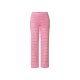 esmara® Damen Plüsch-Pyjama aus wärmender Plüsch-Qualität (creme/pink, L (44/46)) - B-Ware neuwertig