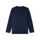 LIVERGY Herren Pyjama, in wärmender Fleece-Qualität (navy/rot, M (48/50)) - B-Ware neuwertig