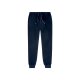 LIVERGY Herren Pyjama, in wärmender Fleece-Qualität (navy/rot, M (48/50)) - B-Ware neuwertig