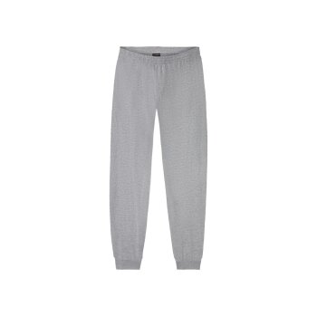 LIVERGY® Herren Pyjama, leger geschnitten (Druck marine/grau, XL (56/58)) - B-Ware neuwertig