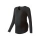 esmara® Damen Umstands-Langarmshirt, mit Baumwolle (schwarz, S(36/38)) - B-Ware neuwertig