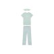 esmara® Damen Pyjama, 3-teilig (mint, S(36/38)) - B-Ware neuwertig