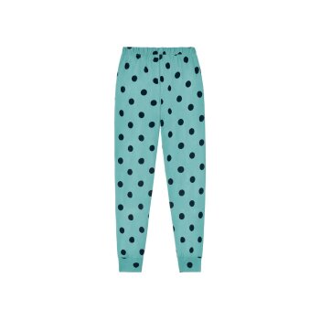 ESMARA® Damen-Baumwollpyjama, XS, grün/blau - B-Ware neuwertig