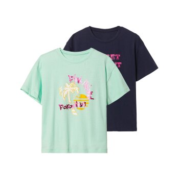 pepperts!® Kinder Mädchen T-Shirts, 2...