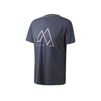 CRIVIT Herren Funktionsshirts, 2 Stück, mit Rundhalsausschnitt (schwarz/blau, S (44/46)) - B-Ware neuwertig