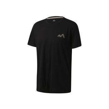CRIVIT Herren Funktionsshirts, 2 Stück, mit Rundhalsausschnitt (schwarz/blau, S (44/46)) - B-Ware neuwertig