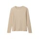 pepperts!® Kinder Langarmshirt in modischer Ripp-Qualität (Beige, 158/164) - B-Ware neuwertig