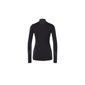 CRIVIT Damen Funktionsunterhemd, seamless, mit Reißverschluss (schwarz, XS(32/34)) - B-Ware neuwertig